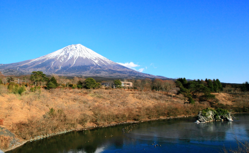 パール富士 富士宮市朝霧富士桜自然墓地公園 小さな旅で観た情景 パール富士 富士宮市朝霧富士桜自然墓地公園 小さな旅で観た情景