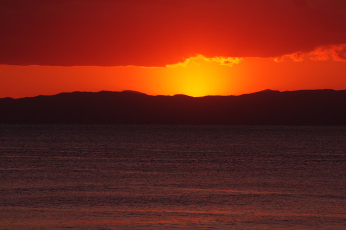 湘南　七里ヶ浜　からの富士山　夕焼け　3_b0151409_21522664.jpg