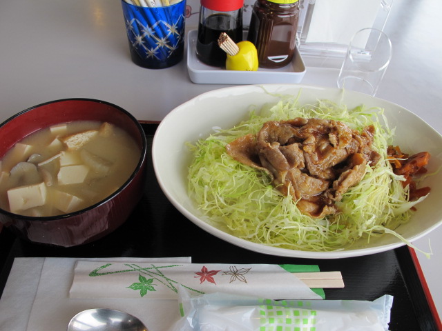 今日のハーモニー~ショウガ焼き丼定食_d0130714_2333166.jpg