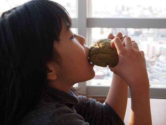 さくさくメロンパン。_c0119259_22395090.jpg