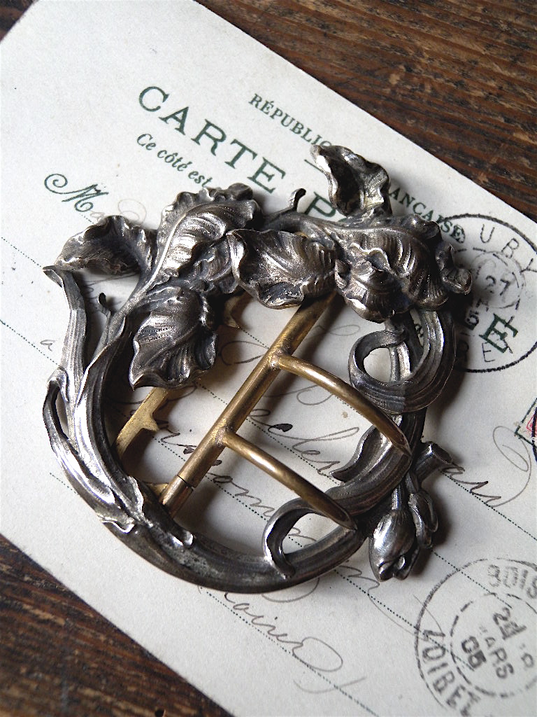 フランス製50年代バックルブローチ フランス製50年代バックルブローチ