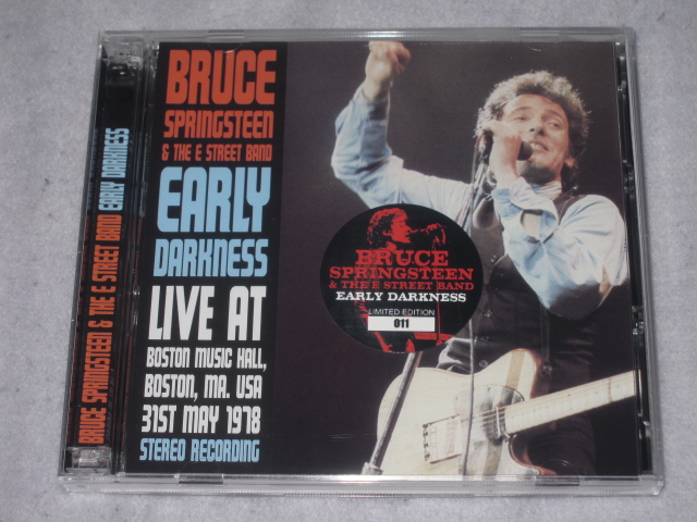 BRUCE SPRIINGSTEEN & THE E STREET BAND / EARLY DARKNESS_b0042308_07161.jpg