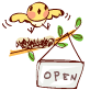 娘ちゃん　＆　おチビ　スイーツ（＾＾）ｖ_a0113430_2043395.gif