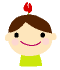娘ちゃん　＆　おチビ　スイーツ（＾＾）ｖ_a0113430_2051337.gif