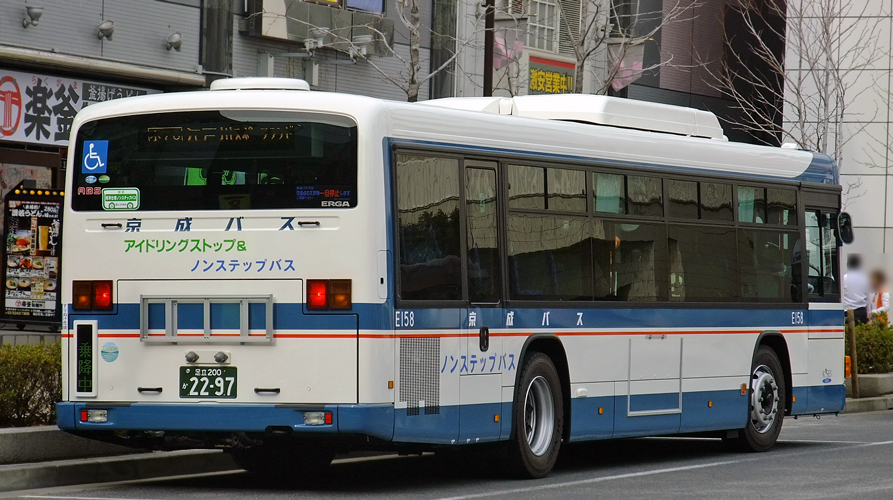 京成バス LKG-LV234N3 : 研究所第二車庫