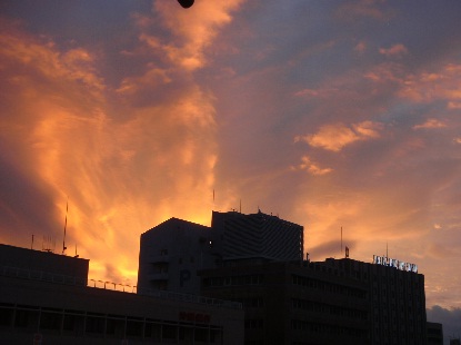 南の島の夕焼け_e0077899_7525454.jpg