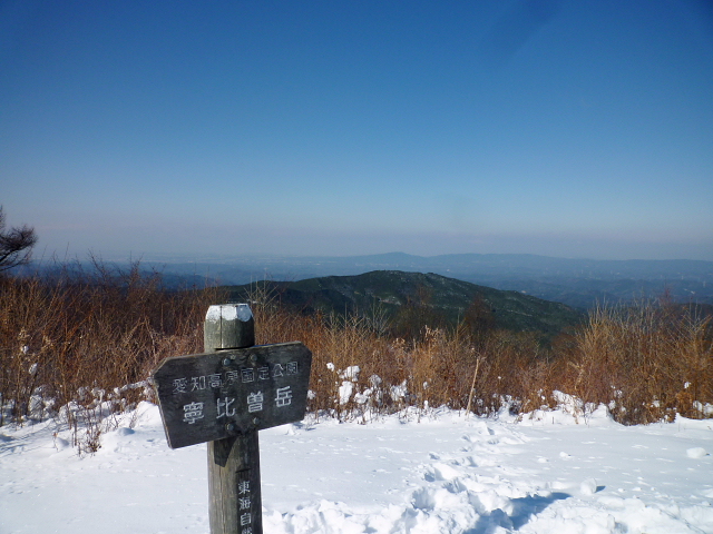 雪の寧比曽岳（ねびそだけ）　筈ケ岳（はずがたけ）に登る　完_d0170615_12585238.jpg