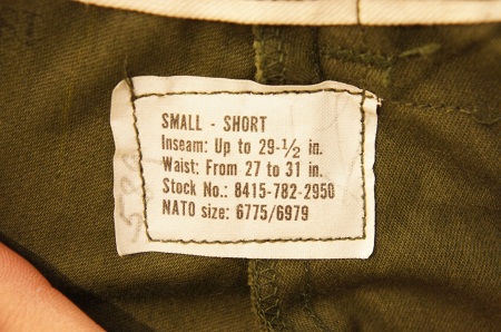 DEADSTOCK FIELD TROUSERS_c0146178_1216258.jpg