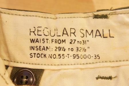 DEADSTOCK FIELD TROUSERS_c0146178_13101419.jpg