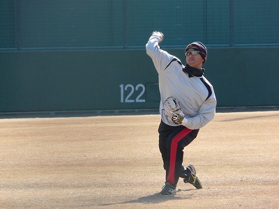 ロッテ自主トレ（１月２６日）・・・小野晋吾日和_b0166128_037156.jpg