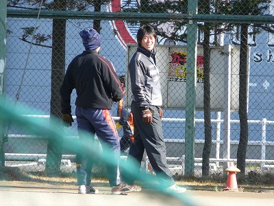 ロッテ自主トレ(1月26日)・・・みんな一度は新人だった_b0166128_1957952.jpg