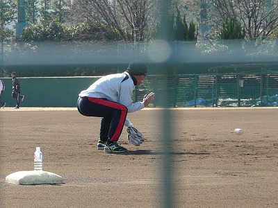 ロッテ自主トレ(1月26日)・・・小野晋吾日和_b0166128_8223935.jpg