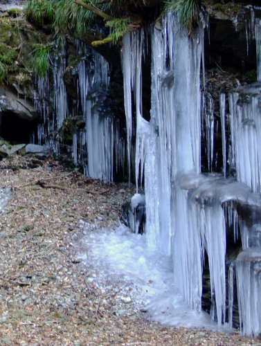 「三十槌の氷柱（みそつちのつらら）　凍った滝、つららを見てきました！」_a0000029_104220.jpg