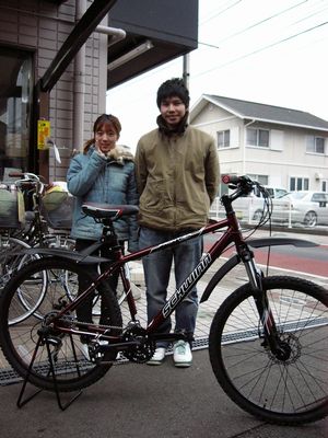 スポーツバイク お買い上げ~!_e0140354_19285838.jpg
