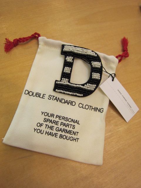 DOUBLE STANDARD CLOTHING ワッペン_e0076692_16592296.jpg