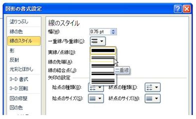 Word 07 10 二重線を描画する方法 目指せるのかスローライフな生活