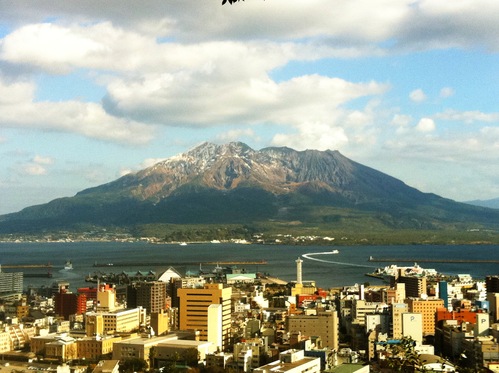 遅いですが、年始の桜島_e0196557_19374965.jpg