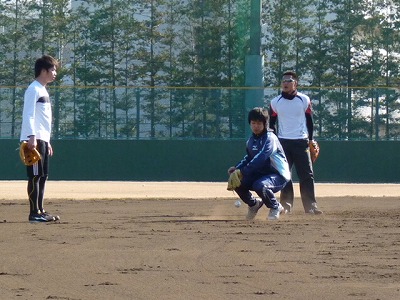 ロッテ自主トレ(1月26日)・・・がんばれ、細谷圭!_b0166128_9203614.jpg