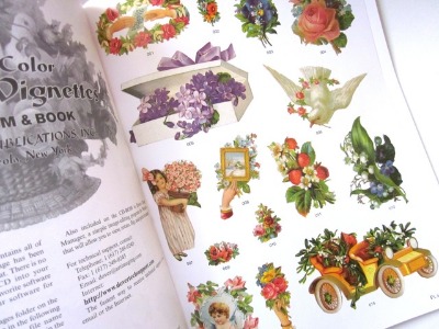 No.407「Full-Color Floral Vignettes CD-ROM and Book」Sold : 海の古書店
