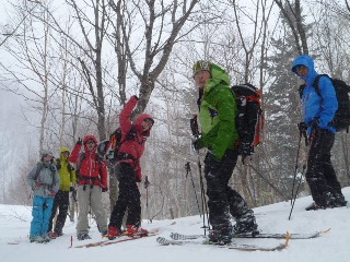 テレマークツアー in 春香山_d0198793_17453878.jpg