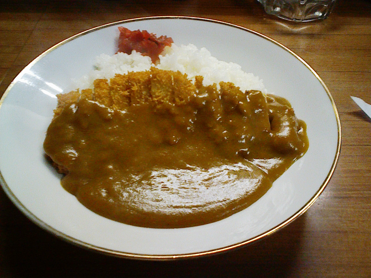 カレー×７（つつみのカツカレー）。_a0138219_2237681.jpg