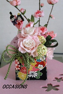 Doll\'s Festival ★ Preserved flower_e0158355_1844723.jpg