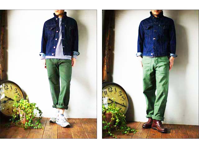 orslow [オアスロウ] デニムジャケット サード (3rd) 60S DENIM JK [81 ONE WASH] ジージャンMEN\'S _f0051306_195522.jpg