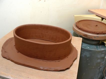 楕円の作り方 南エーゲ海 ボドルム陶芸生活 楕円の作り方 南エーゲ海 ボドルム陶芸生活