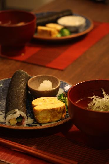 付け合わせ 恵方 巻き
