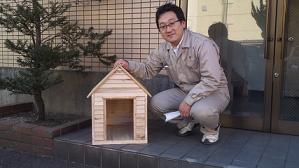 犬小屋キットを納品しました。_c0130825_1926838.jpg