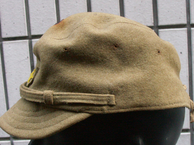 櫻井製　旧日本陸軍　将校用軍帽　59cm 美品 櫻井製 旧日本陸軍 将校用軍帽 59cm 美品 櫻井製 旧日本陸軍