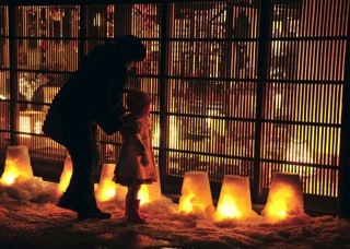 毎年この時期に開催される(智頭宿雪まつり)の取材......_b0194185_2361234.jpg