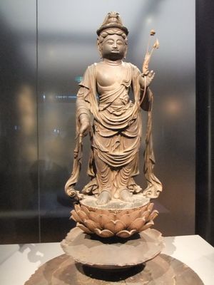 明治〜大正期「十一面観世音菩薩」密教金剛乗経典・慈悲・功徳・寺院仏閣・金彩木彫 十一面観音菩薩像八光堂寺院仏具[寺院仏具専門ショップ] 大阪府