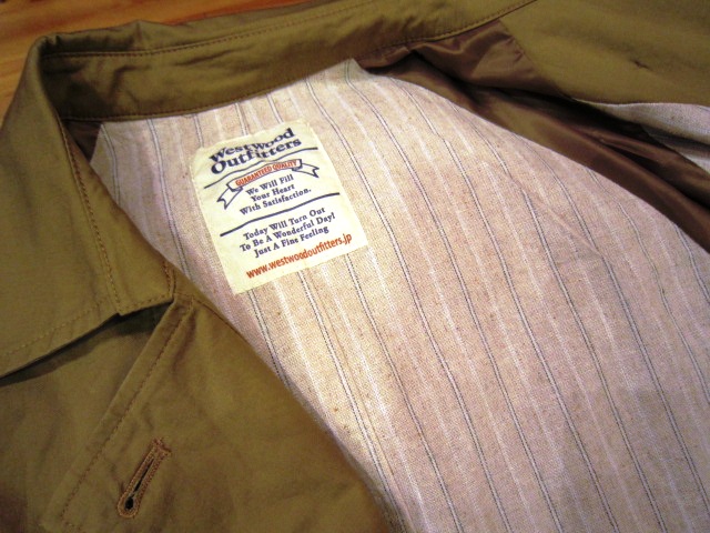 Westwood Outfitters \"フィッシュテール トレンチコート\" 入荷!_f0191324_335030.jpg