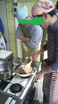 男性限定イタリア料理教室 奈良中部公民館にて_f0134268_1474625.jpg