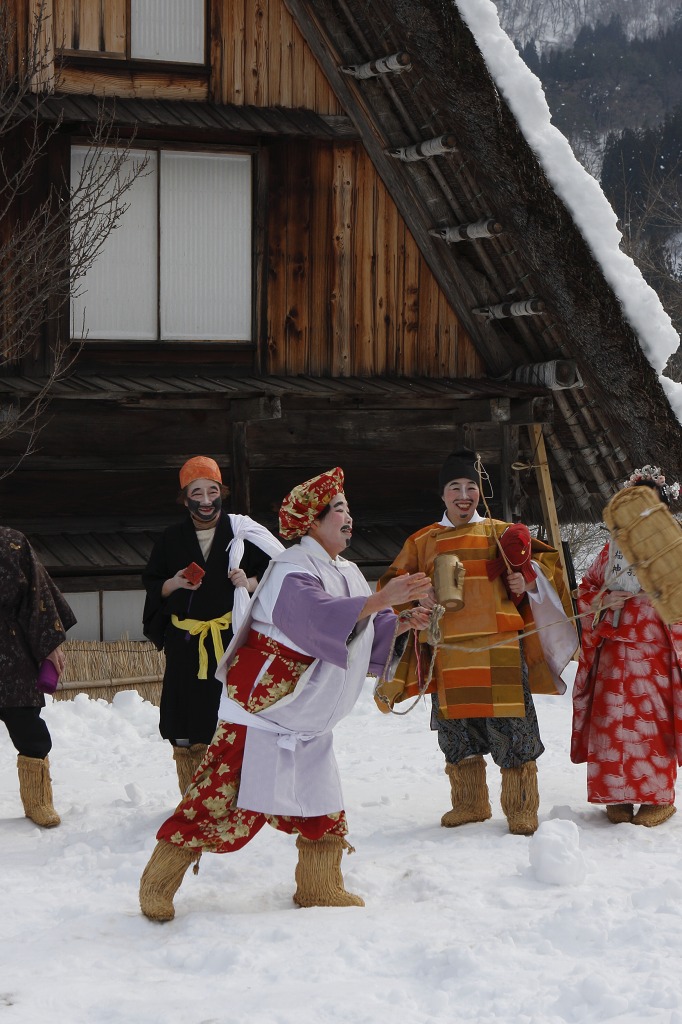 2011　白川郷　蚕飼祭り・春駒_c0114153_2214081.jpg