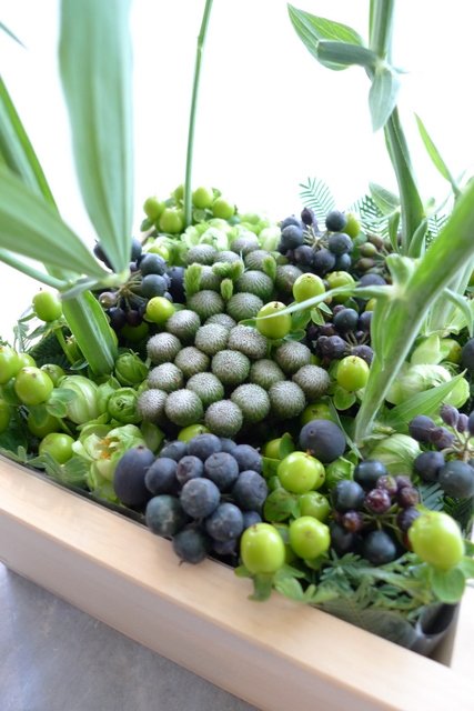 節分のアレンジメント 札幌 花屋 Mell Flowers