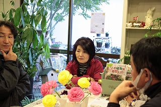 本日のお客様はガーデンクラブみつばち・・・・熊本から_b0137969_1856920.jpg
