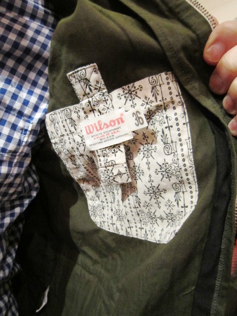 Wilson \"NYLON PARKA & COTTON PARKA\" 入荷!_f0191324_32173.jpg