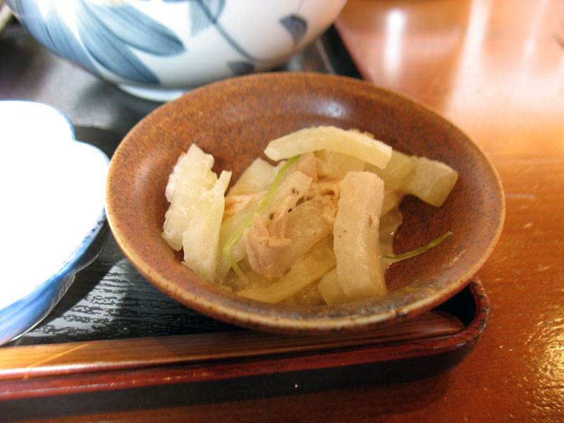 釜揚げうどん　千船屋　鶏の唐揚げ定食_c0208328_134299.jpg