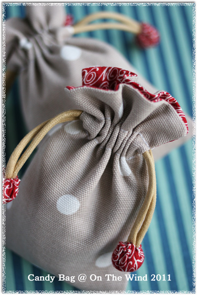 Hand Made * 飴ちゃん袋_d0154507_10265337.jpg