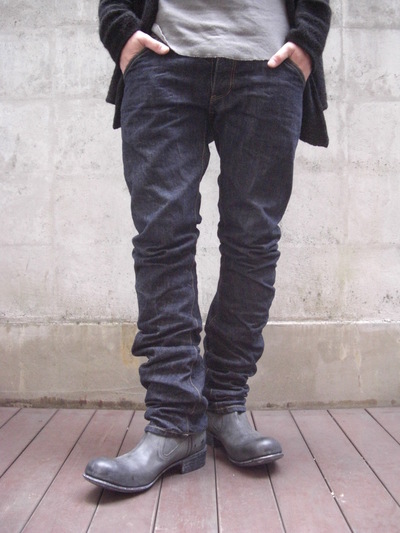 アタッチメント カウハイド スエード サイドジップ（ririジップ）ブーツ WH - 【干場スペシャル】 スエード サイドジップ ブーツ