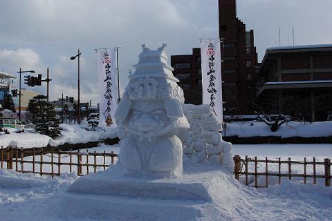 弘前城雪燈籠まつり　開幕！_d0131668_15493544.jpg