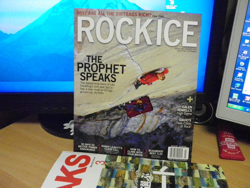 ”うれしい”掲載誌紹介　ROCK&ICE #192_f0039916_2101293.jpg