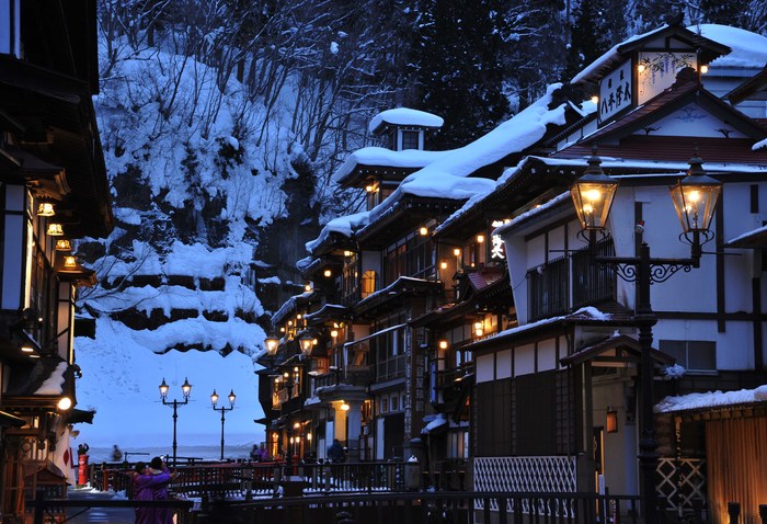 銀山温泉 近傍の風景