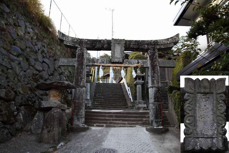 西山神社の緋寒桜と松森天満宮のクスノキ群_b0123359_21302644.jpg