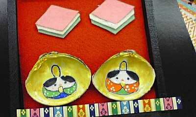 はまぐりにお雛様_e0136066_9302830.jpg