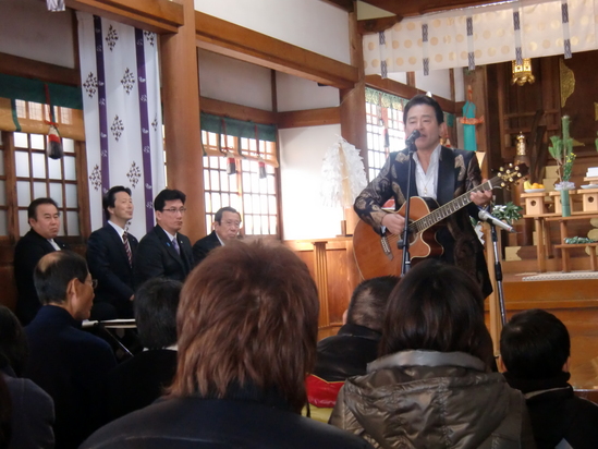 福井「藤島神社、毛谷黒龍神社」紀元祭に出演_e0119092_1855342.jpg