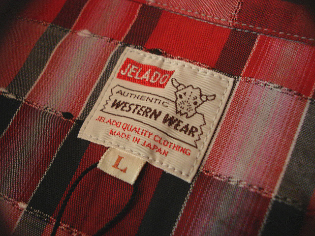 NEW : JALADO [SHORT HORN] CHECK WESTERN SHIRT !!_a0132147_1383413.jpg