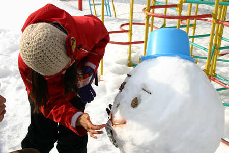 いよいよ撮影本番！雪だるまとチョコレート！！_a0062127_11294568.jpg